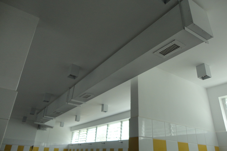 DUCTED VENTILATION SYSTEMS WITH MATCHING AESTHETIC APPEARANCE
