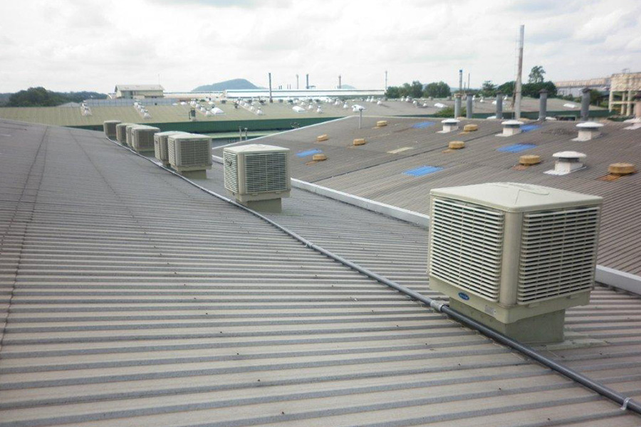 EVAPORATIVE AIR COOLING SYSTEMS